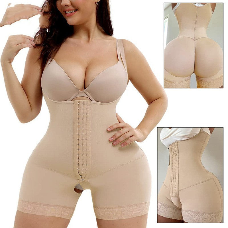 Euramerican Fatty Women's Large Steel Bones Tight Cut Abdominal Pants