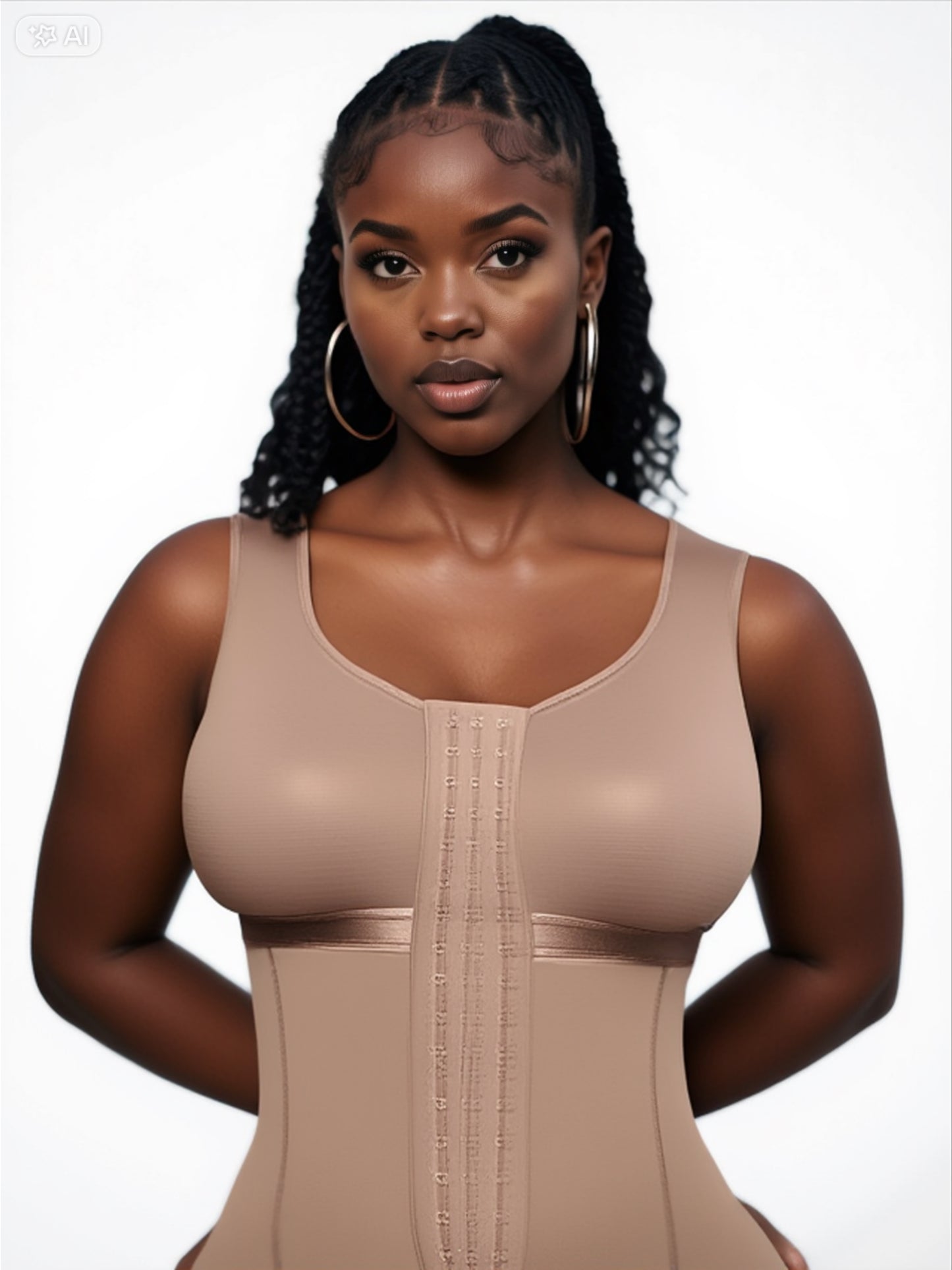 Women Tummy Control Full Body Shapewear Postoperative Girdle Postpartum Sculpting Shapewear Flat Belly Faja
